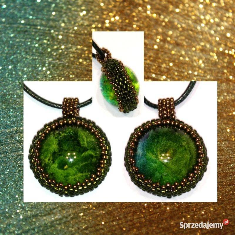 DWUSTRONNY WISIOREK Z ŻYWICY zielony mazowieckie Warszawa