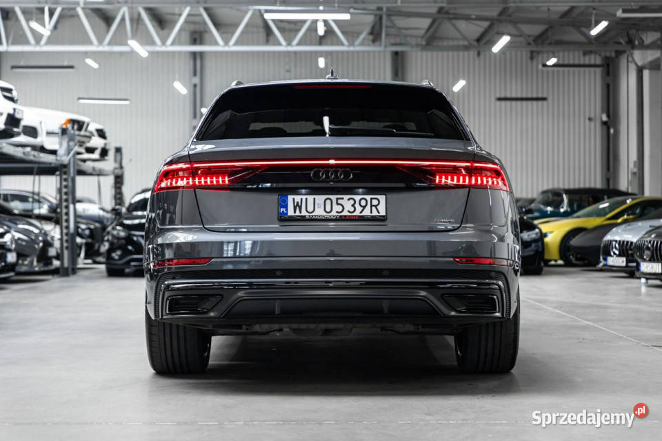 Audi Q8 30 TFSI 340 Webasto Masaże Wentylacja podgrzewane fotele