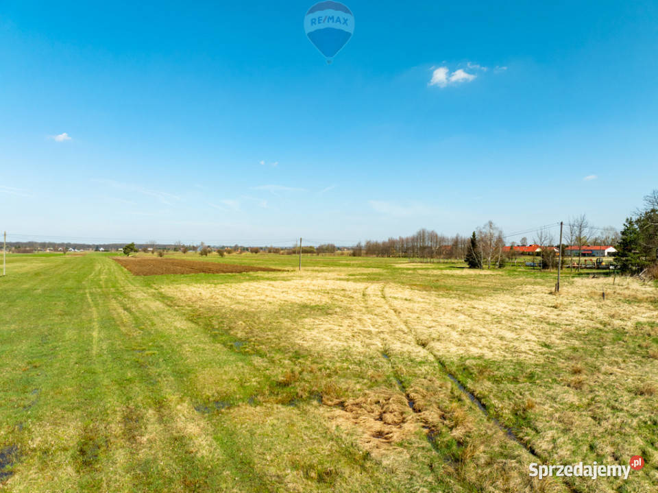 Kształtna działka budowlana Zabierzów Bocheński 27m sprzedam