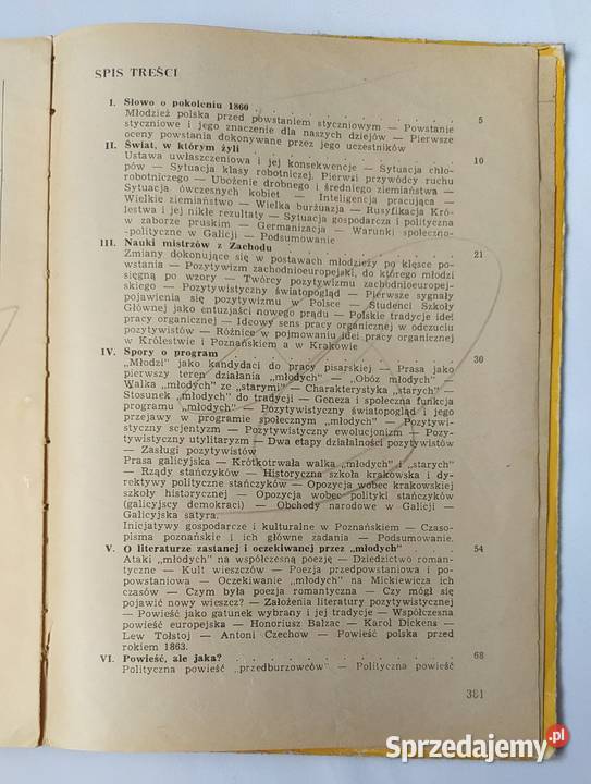 LITERATURA POLSKA OKRESU POZYTYWIZMU podlaskie