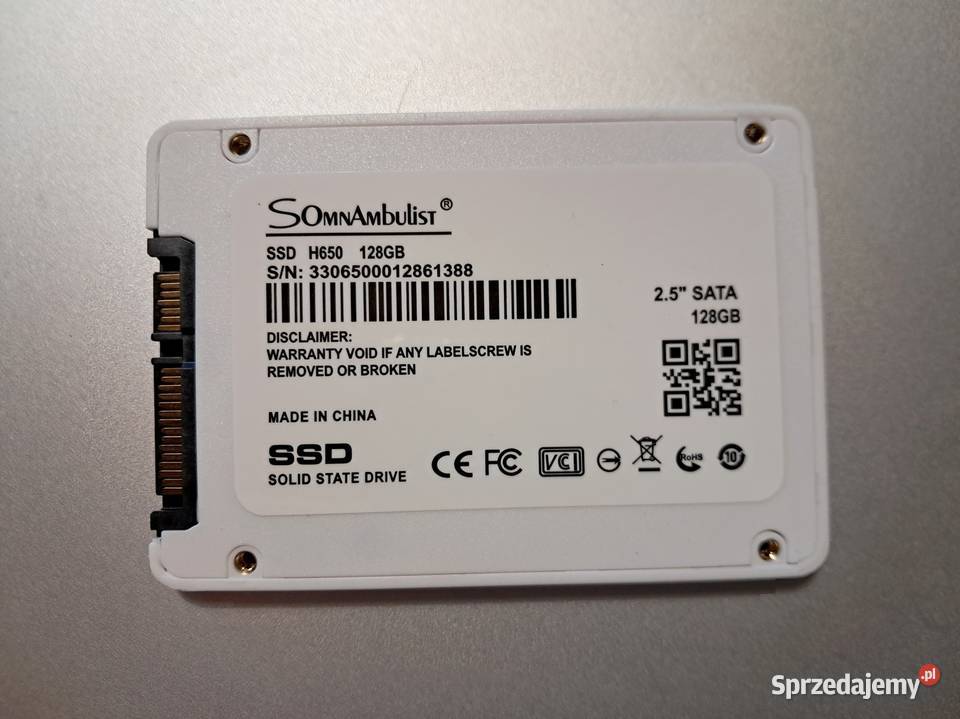 Nowy dysk SSD 25cala 128GB Kraków