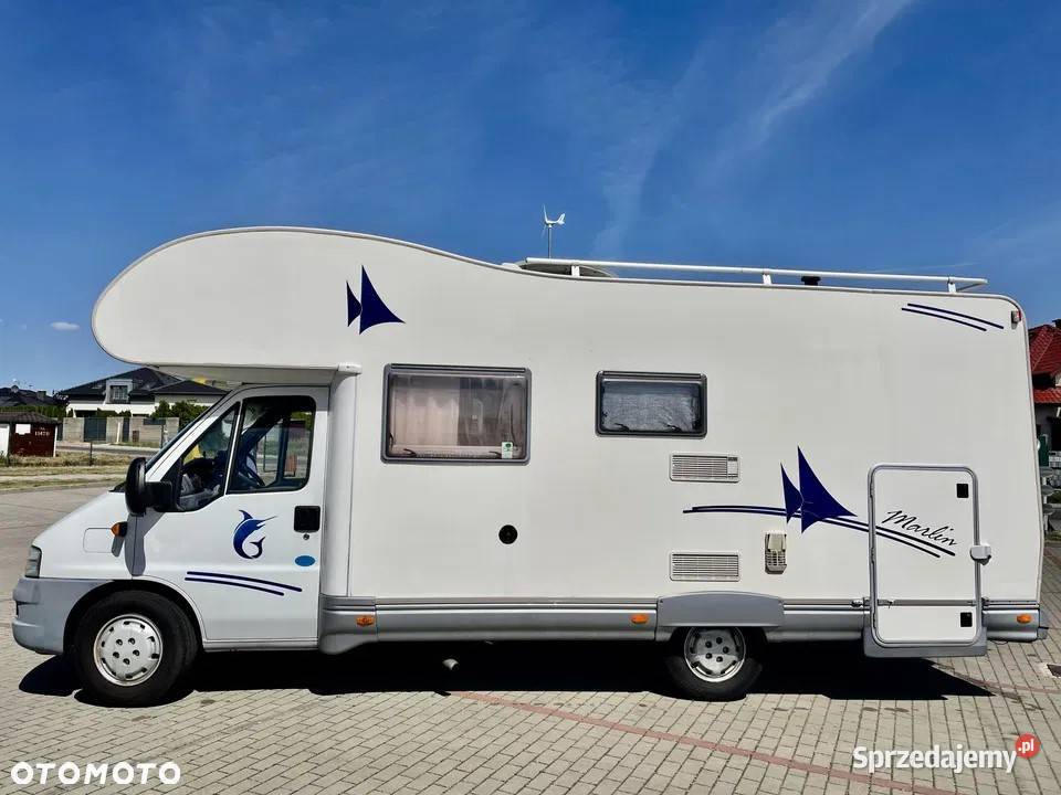 Kamper Fiat Ducato Elnagh Marlin 66 Rok produkcji 2004 Motoryzacja zachodniopomorskie Choszczno