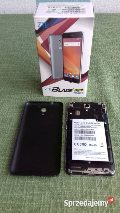 ZTE blade A510 wielkopolskie Konin sprzedam
