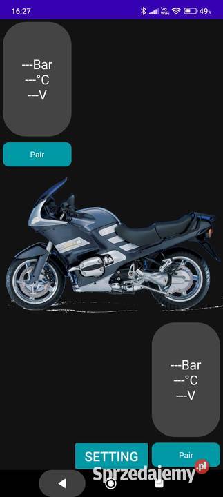 Handbary listki osłony TPMS motocykl skuter Pozostałe Konstancin-Jeziorna