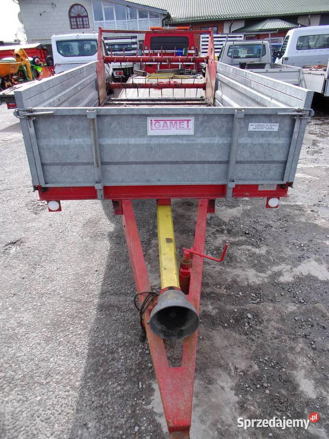 Rozrzutnik obornika 40 tony firmy IGAMET łódzkie Opoczno sprzedam