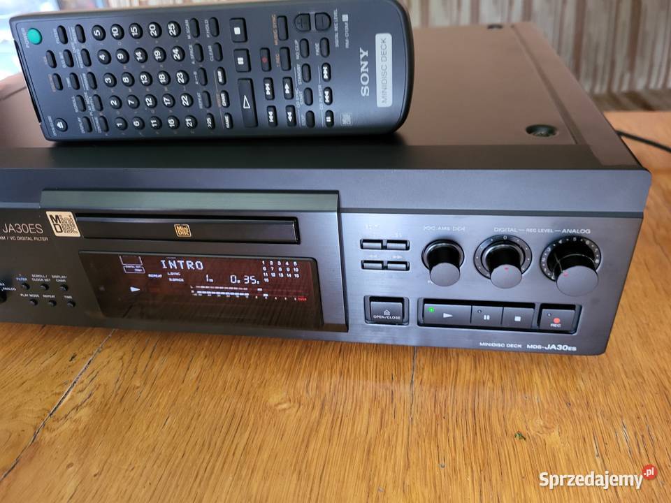 Minidisc Sony MDSJA 30 ES mini disc w świetnym sprzedam