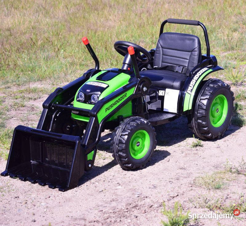 Autko MEGA TRAKTOR Z ŁYŻKĄŁADOWARKĄ na Pojazdy elektryczne i spalinowe