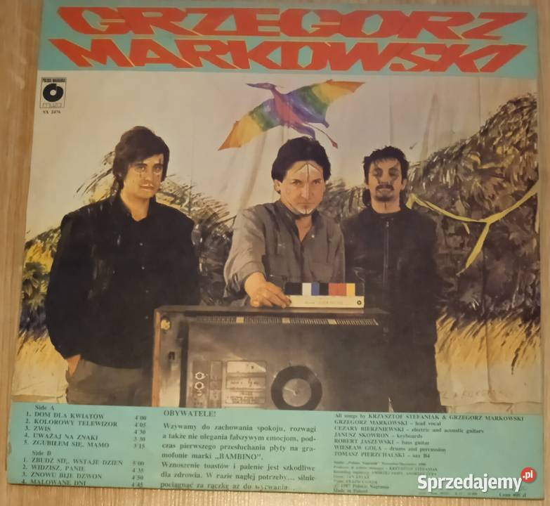 Grzegorz Markowski Kolorowy Telewizor