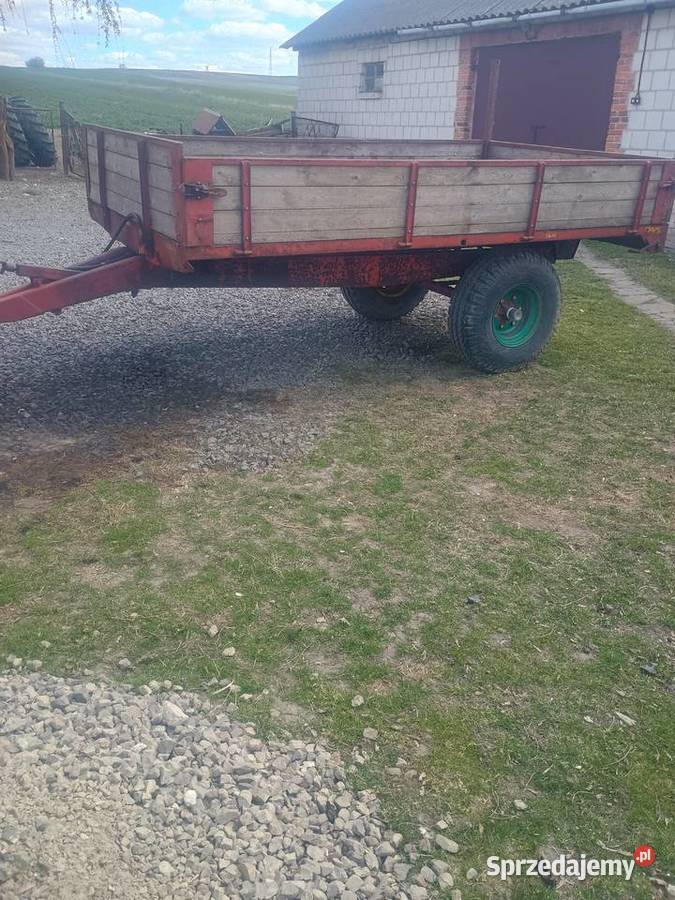 Przyczepa wywrotka Tim 1 osiowa TYM Żółkiewka-Osada