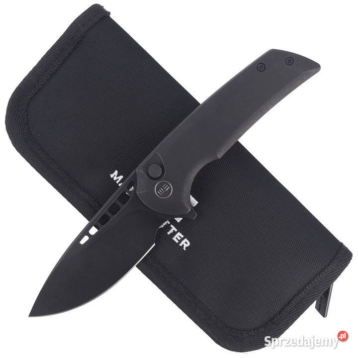 Nóż składany WE Knife Mini Malice Black Titanium Turystyka Warszawa