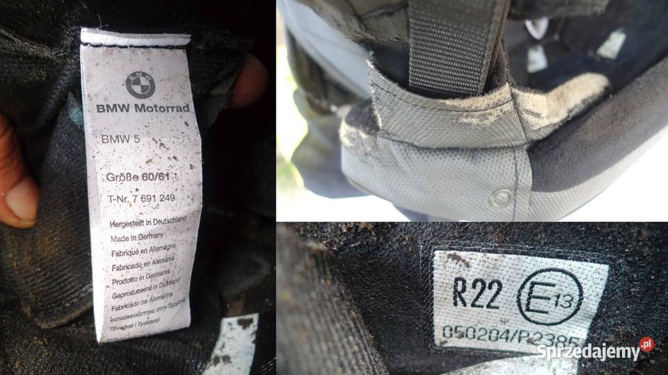 Kask motocyklowy BMW B5 szczękowy rozmiar 6061