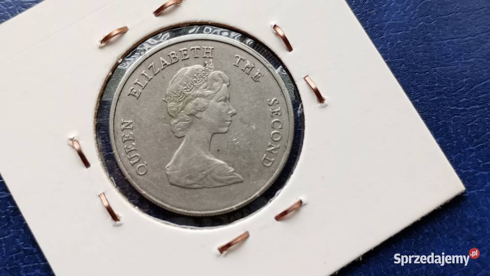 Stare monety 25 cent 1981 Karaiby Lesko