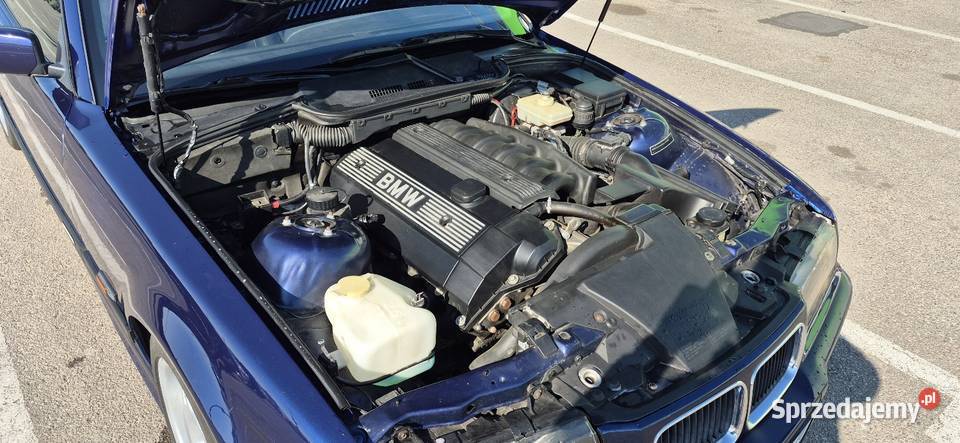 Bmw e36 Cabrio 320i m52 Montrealblau Bez Rdzy Warszawa