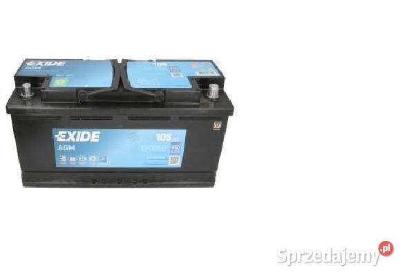 Akumulator EXIDE 105AH AGM Białystok Hallera 4 osobowe podlaskie