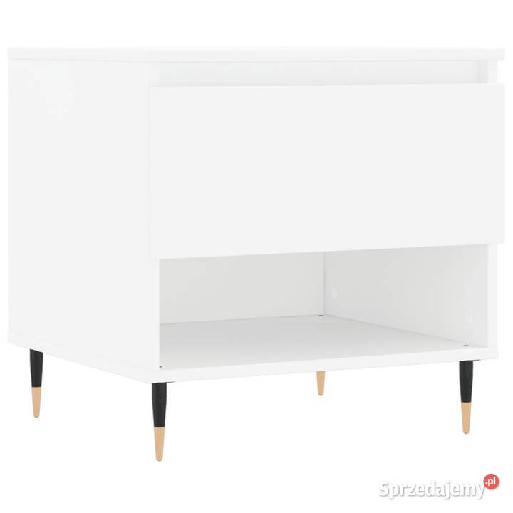 Stoliki kawowe 2 białe 50x46x50 WM830893 Warszawa
