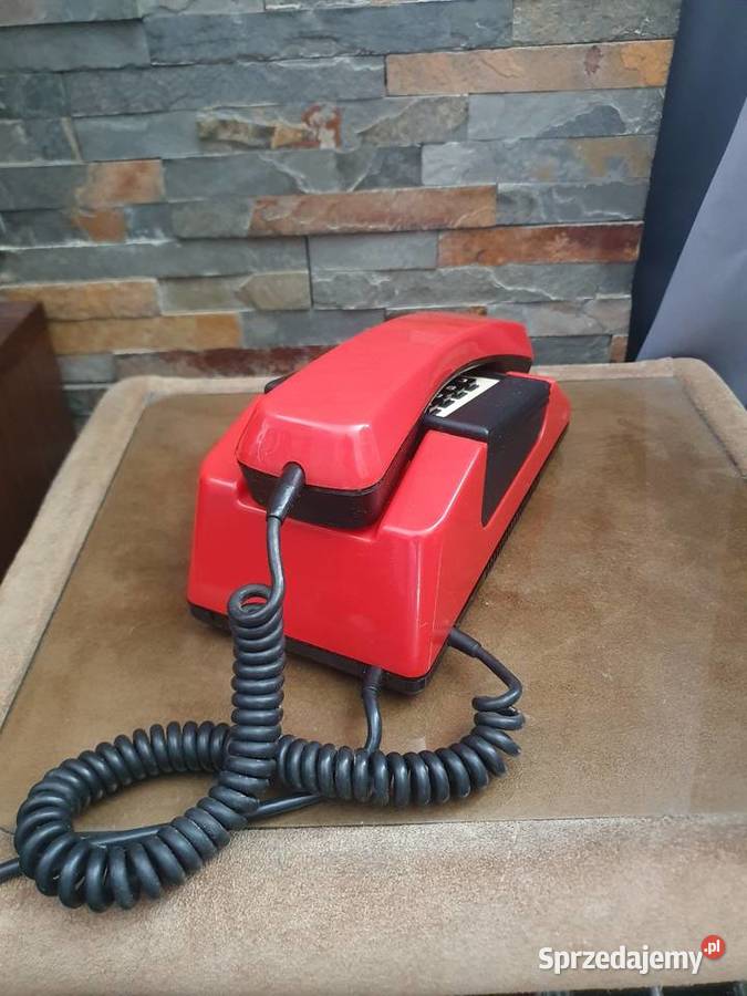 Stary telefon stacjonarny RWT TELKOM Bratek PRL Solnica