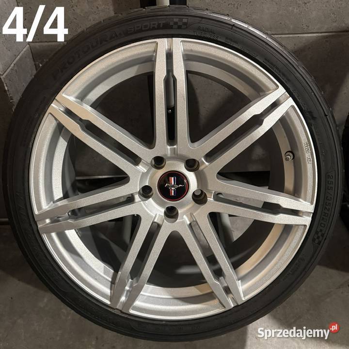 20 Ford Mustang felgi koła komplet 5x1143 85J Lubasz