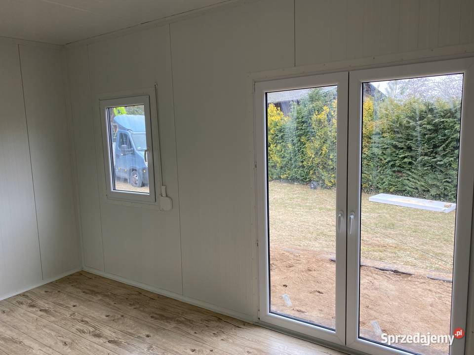Domek mobilny całoroczny ocieplony 600x300 nowy Tarczyn