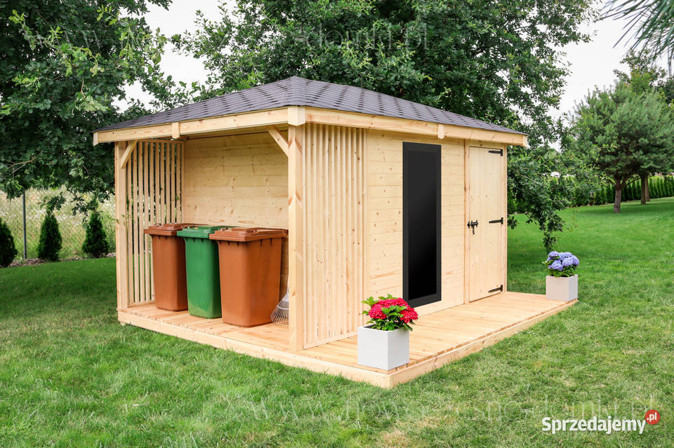 Drewniany domek ogrodowy Arezzo 1 wym 4x3m Elbląg