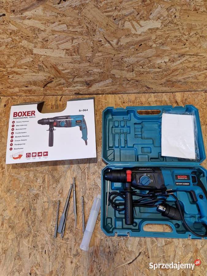 Młotowiertarka Boxer 3200W Udarem Walizka SR064 Głogowa