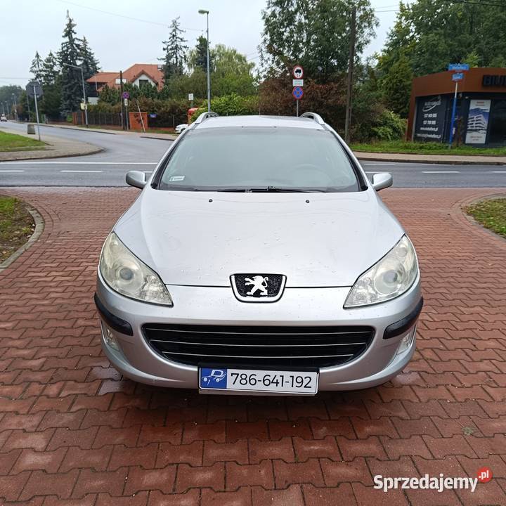Peugeot 407 17 2008 r 18 benzyna Kombi Salon 125KM Warszawa