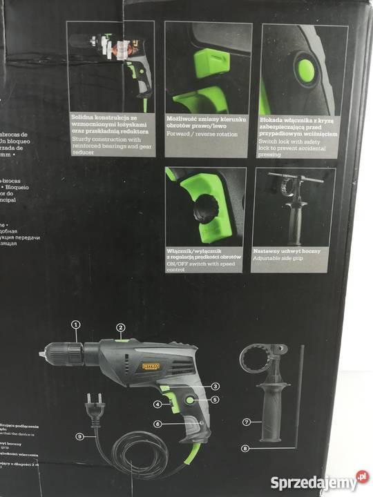 Wiertarka udarowa 810w Niteo Tools PLUS Lombard lubuskie Nowa Sól