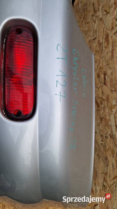 CHRYSLER CABRIO SERBING JR ZDERZAK TYŁ TYLNY KOD osobowe Słowikowo sprzedam