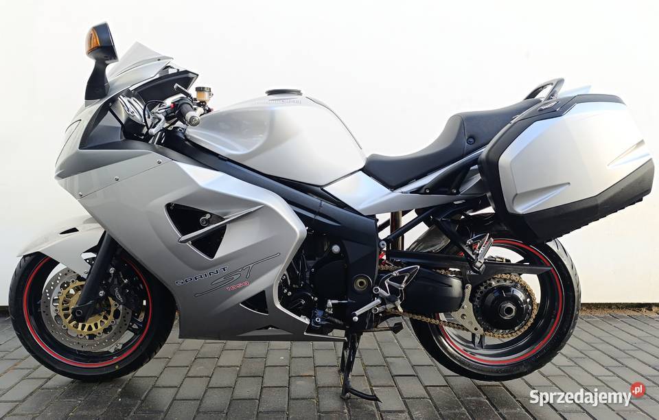 Triumph Sprint ST 1050 oryginalne boczne kufry Triumph Motoryzacja mazowieckie Ostrołęka