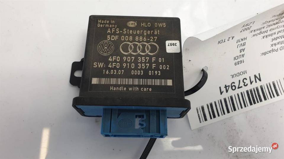 MODUŁ AUDI A8 D3 4F0907357F Lipno