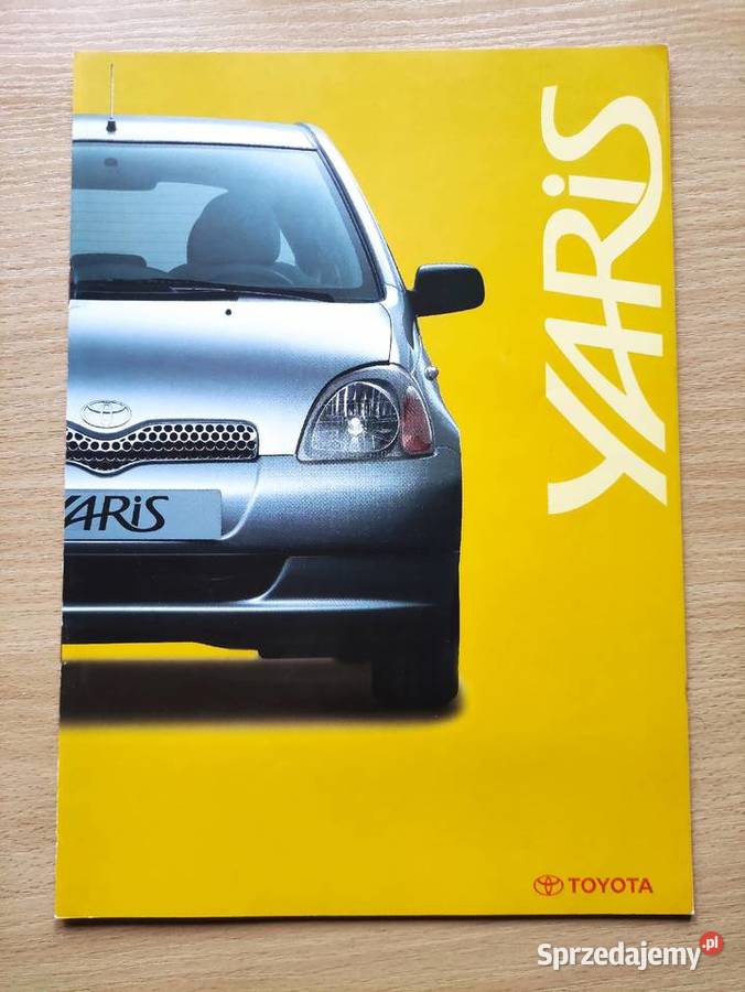 Prospekt broszura katalog Toyota Yaris I 2000 r.