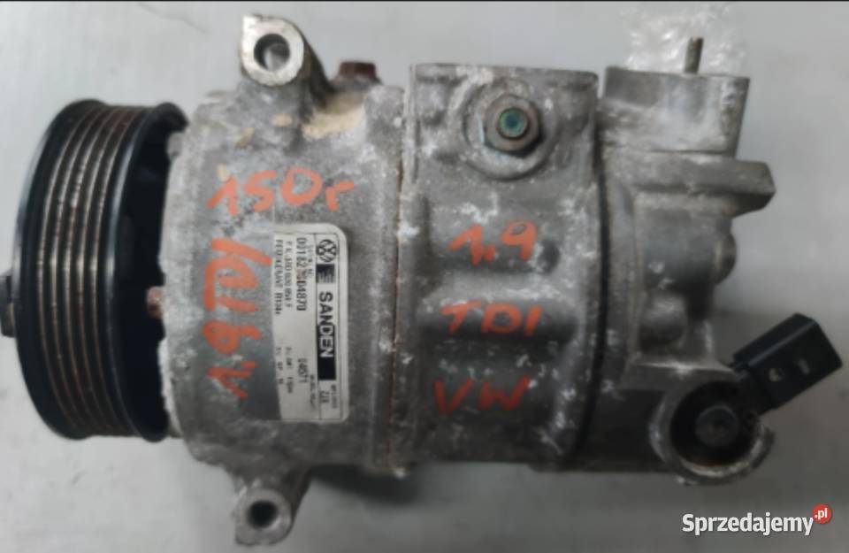 Sprężarka Klimatyzacji VW 19 TDI 1K0820859F Suchedniów