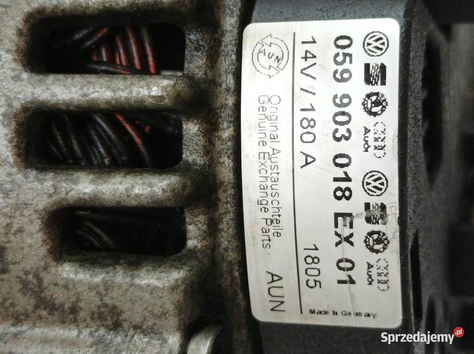 ALTERNATOR 059903018EX 30 TDI Audi A6 III