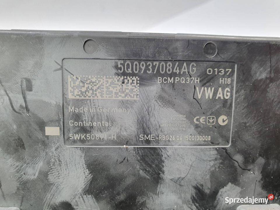 MODUŁ SKODA OCTAVIA III 5Q0937084AG osobowe Lipno