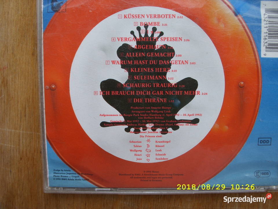 POP CD PRINZEN4 PLYTY CD CD Wołów