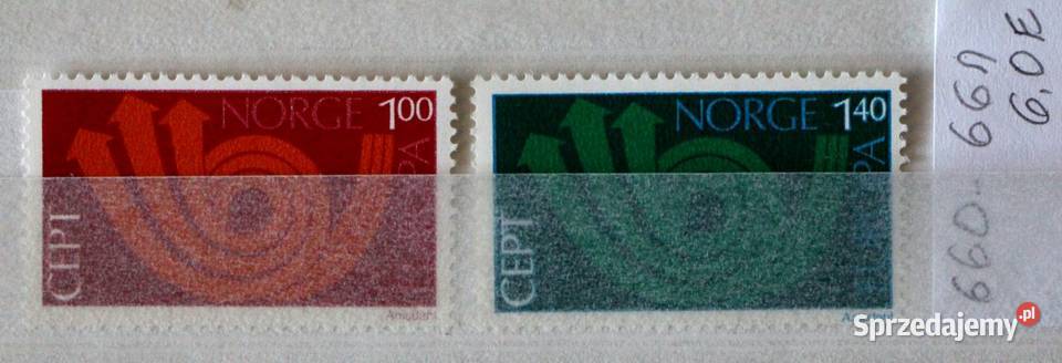 Norwegia Europa CEPT 2 Oborniki sprzedam