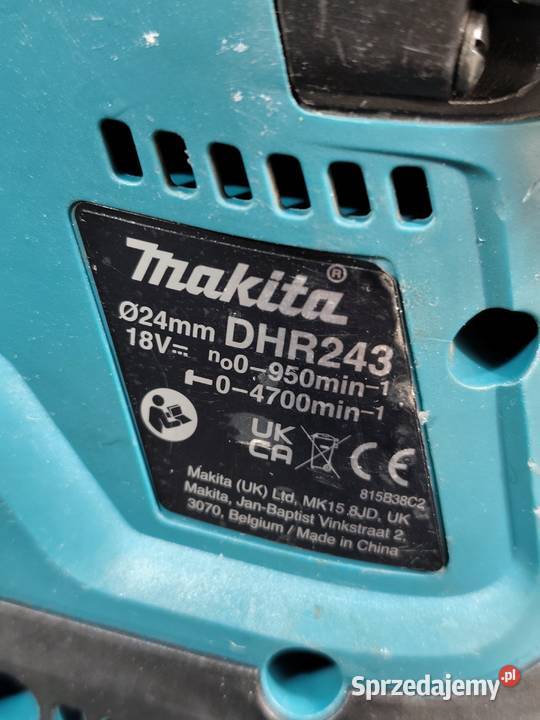 Akumulatorowa Młotowiertarka SDSPlus Makita Poddębice
