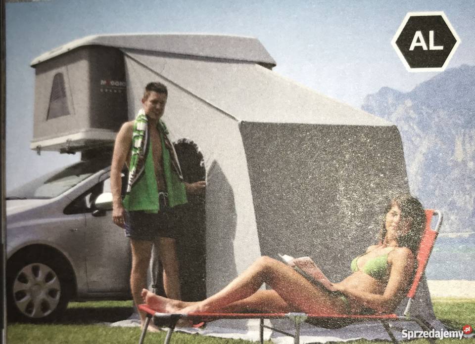 Przedsionek przebieralnia do namiotu dachowego Warszawa