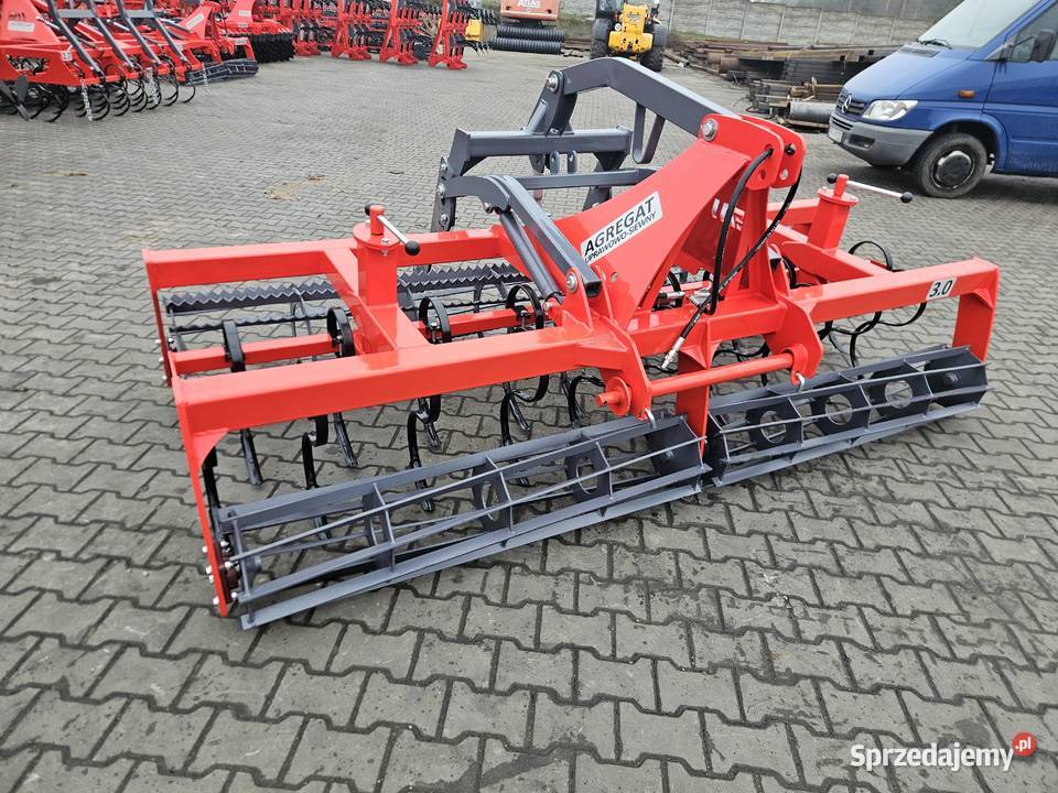 Agregat uprawowo siewny uprawowy talerzowy brona łódzkie