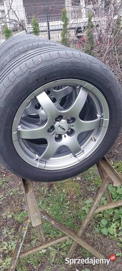 Sprzedam alufelgi z oponami 22555R17 lubelskie Wola Obszańska sprzedam