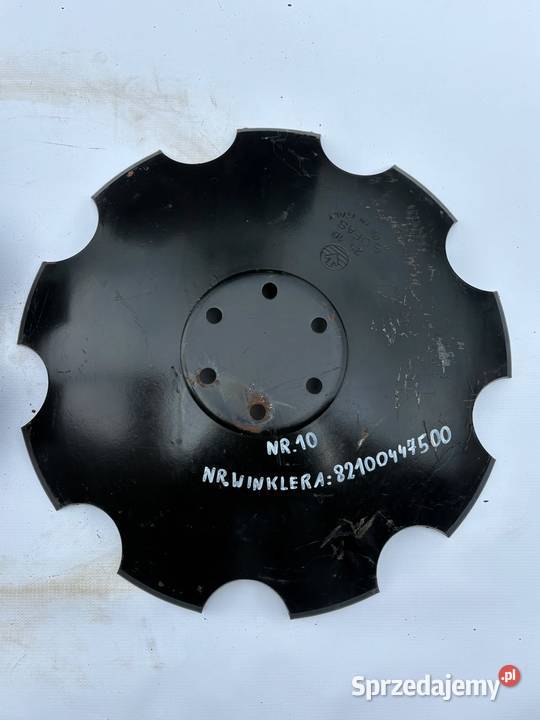 Talerz brony 450mm wypukły z nasadką Iłża