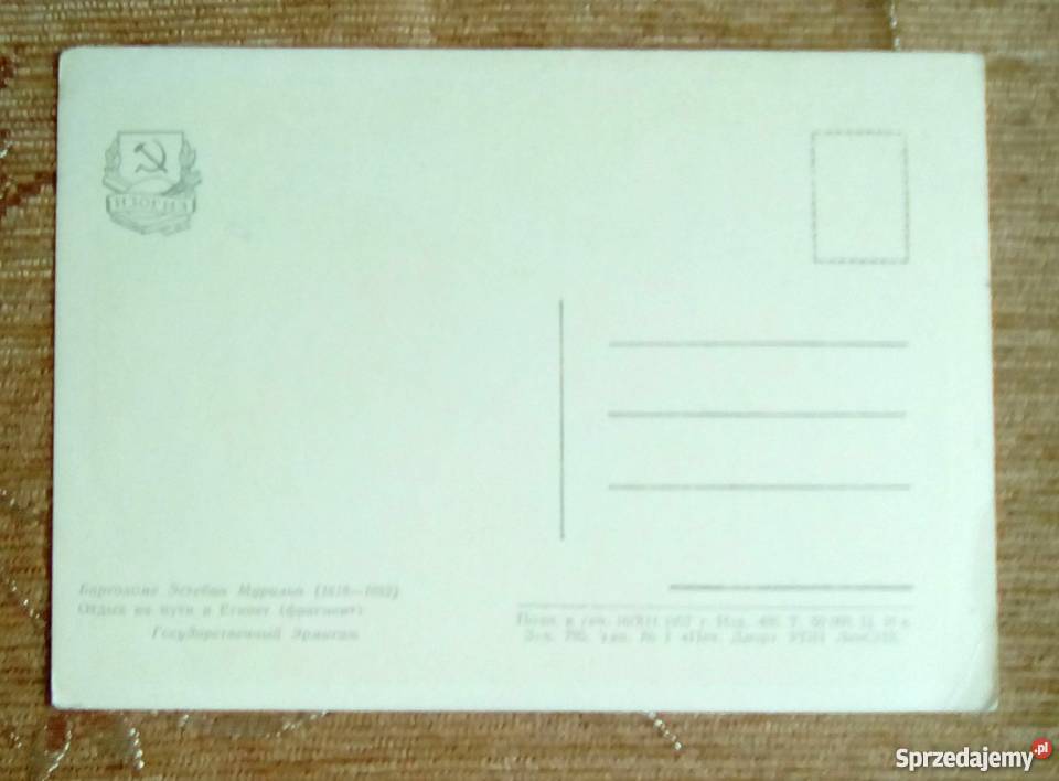 BARTOLOME ESTEBAN MURILLO OBRAZ KOBIETY NA Piszczac