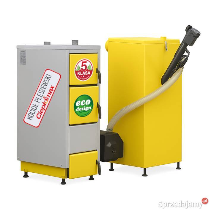 Kocioł z podajnikiem na pellet NKGP 20kW 180m2 5 Katowice