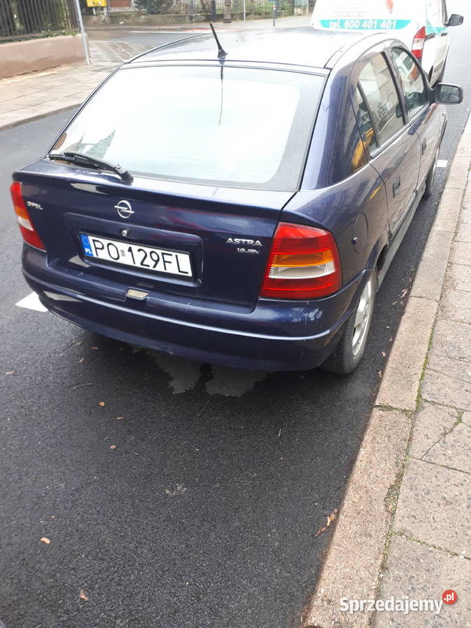 Opel astra G 16 benzyna Rok produkcji 1999