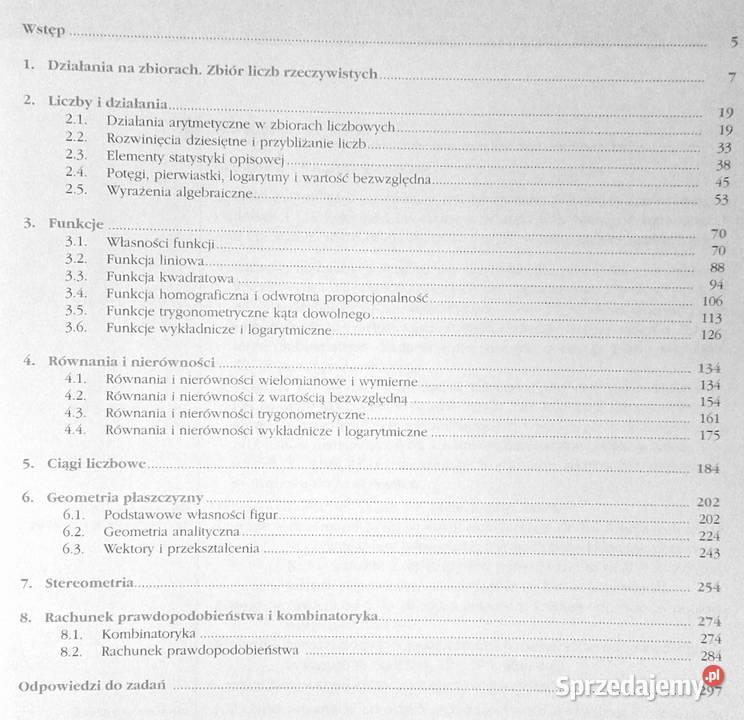 Nowa matura Matematyka Jacek Uryga Chełm