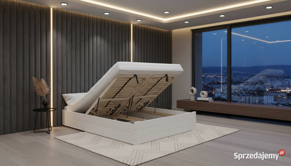 Łóżko AMORE ze skrzynią 27 opolskie