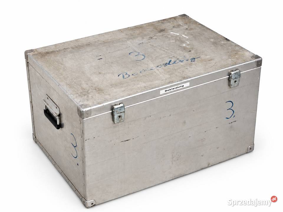 Aluminiowa Skrzynia Transportowa Wojskowa Alubox