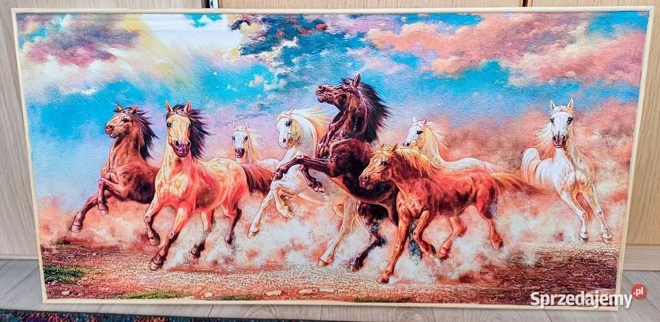 Galopujące konie obraz Warszawa