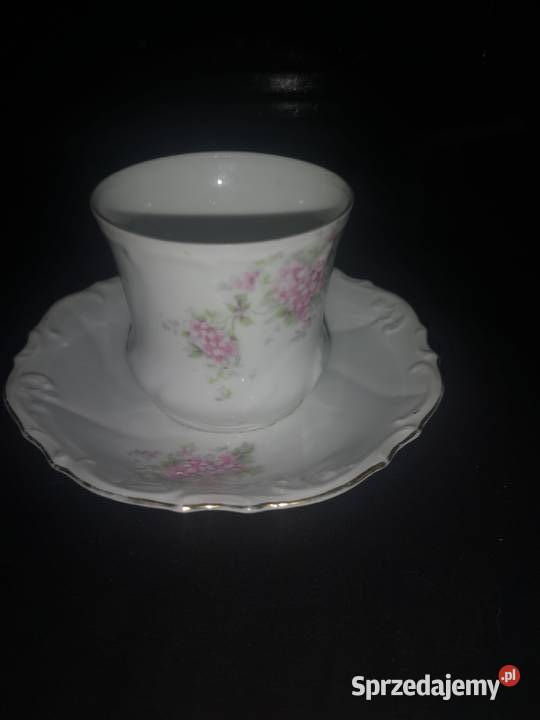 Stra śląska filiżanka sygnowana numerycznie