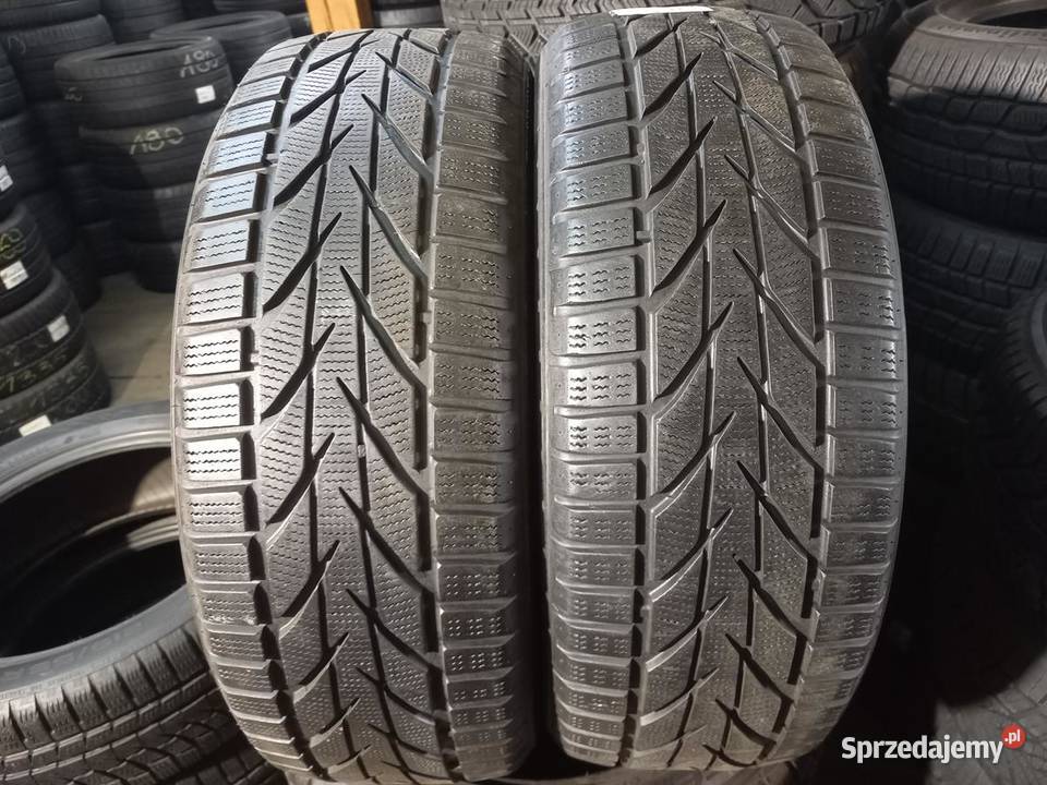 2x Opona UŻYWANA ZIMOWA 21555R17 TOYO 99 WYSYŁKA 215 Zaścianki
