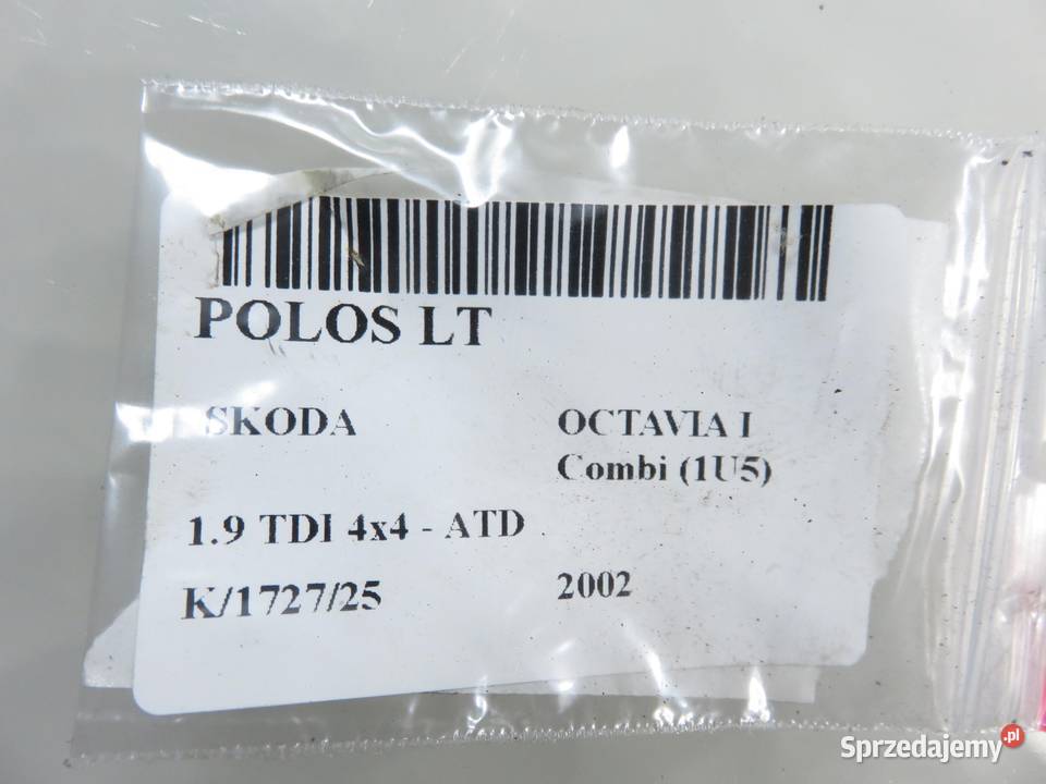 PÓŁOŚ LEWA TYLNA SKODA OCTAVIA I 19 TDI 4x4 małopolskie